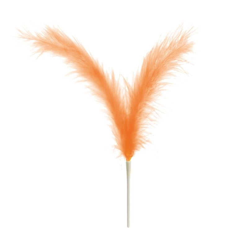 Plumas Dobles Naranjas · 200 unidades · Artipas