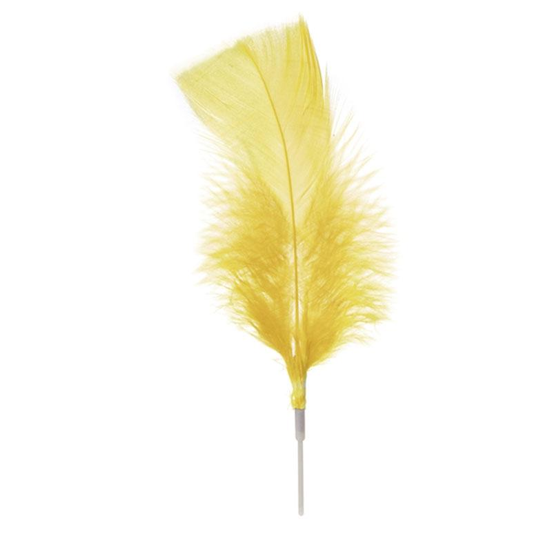 Plumas Grandes Amarillas · 200 unidades · Artipas