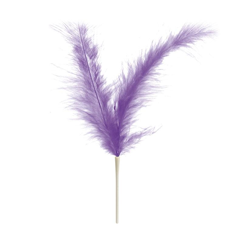 Plumas Dobles Lilas · 200 unidades · Artipas