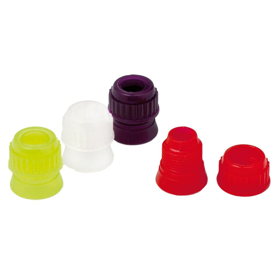 Adaptador de manga para boquilla de colores de polipropileno ø13/25 h30 mm (4 u.) · 4 unidades · Artipas