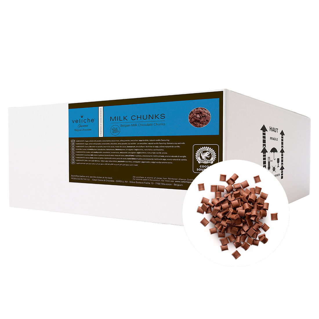 Chunks Chocolate con Leche · ref VC2506 · Artipas