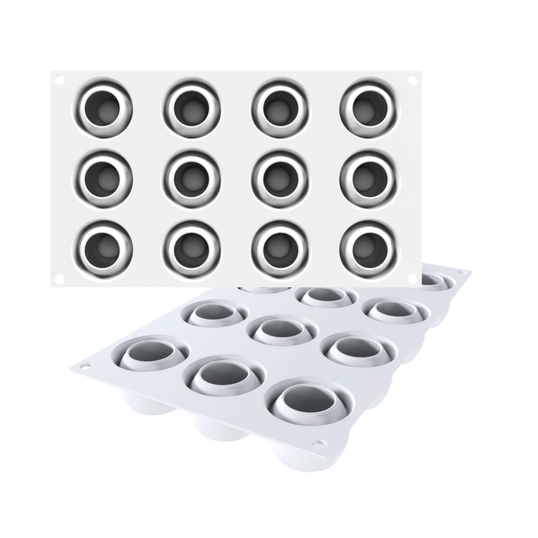 Secret Silicone Mould 40 n.12 Ø45 H 36 MM · Artipas