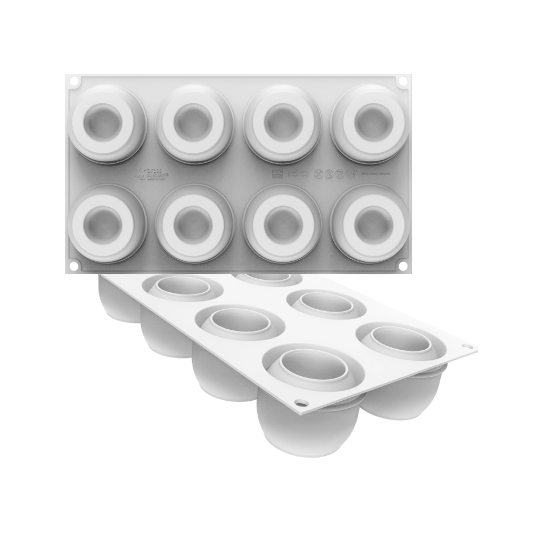 Secret Silicone Mould 110 n.8 Ø62 H 49 MM · Artipas