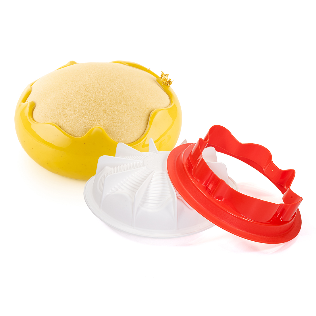Splash 1320 Silicone Mould Ø170 H 77 MM + Separator · Artipas