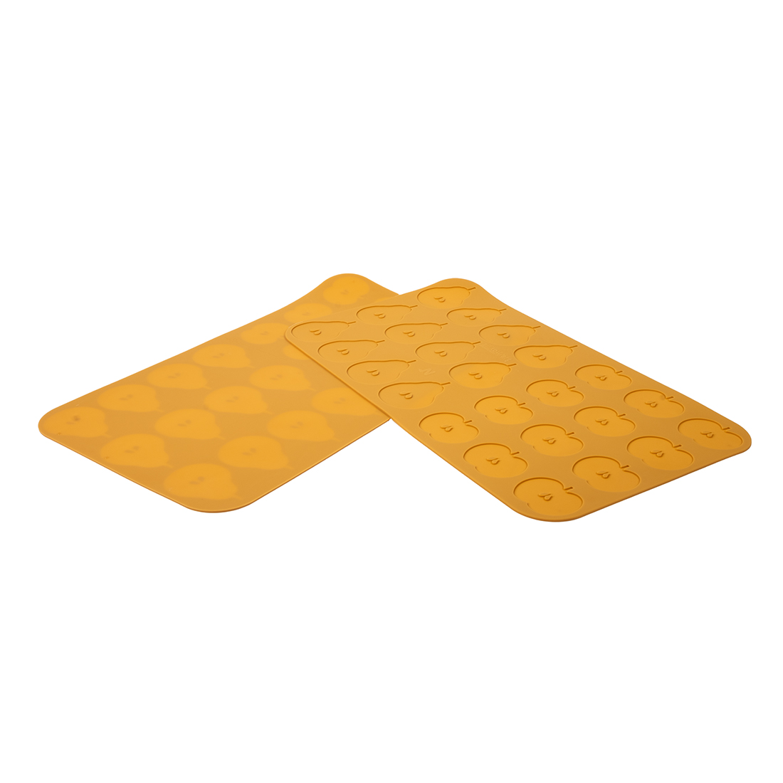 Silicone mould Mela & Pera N.12 Pear 80X56 & N.12 Apple 60X51 H 2 MM · Artipas