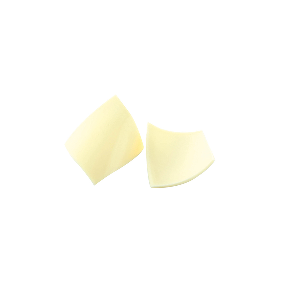 Mini Wavy Plate Chocolate white 2.5 cm · 210 unidades · Artipas