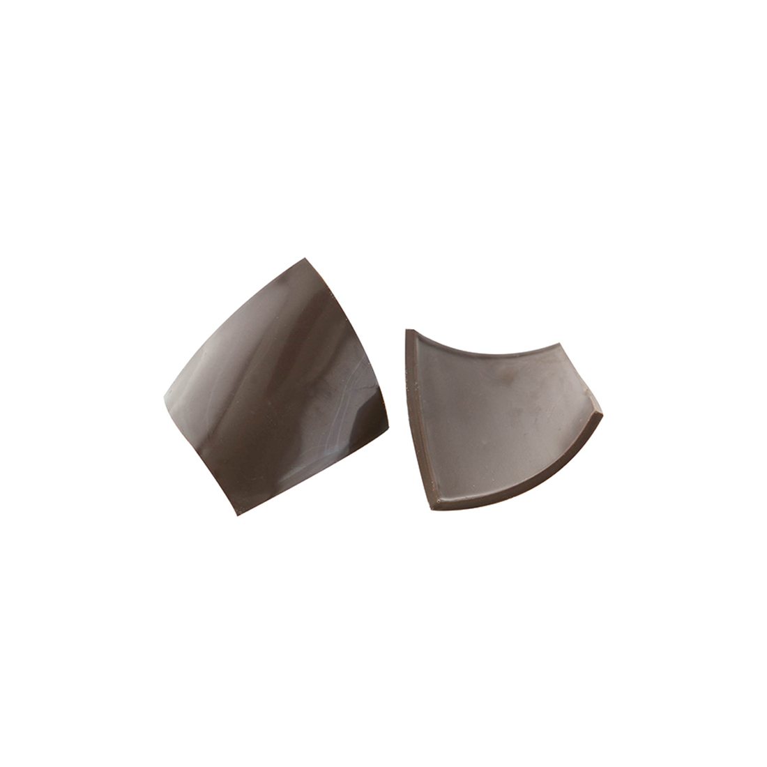 Mini Wavy Plate Dark Chocolate 2.5 cm · ref 1034918-1034914 · 210 unidades · Artipas