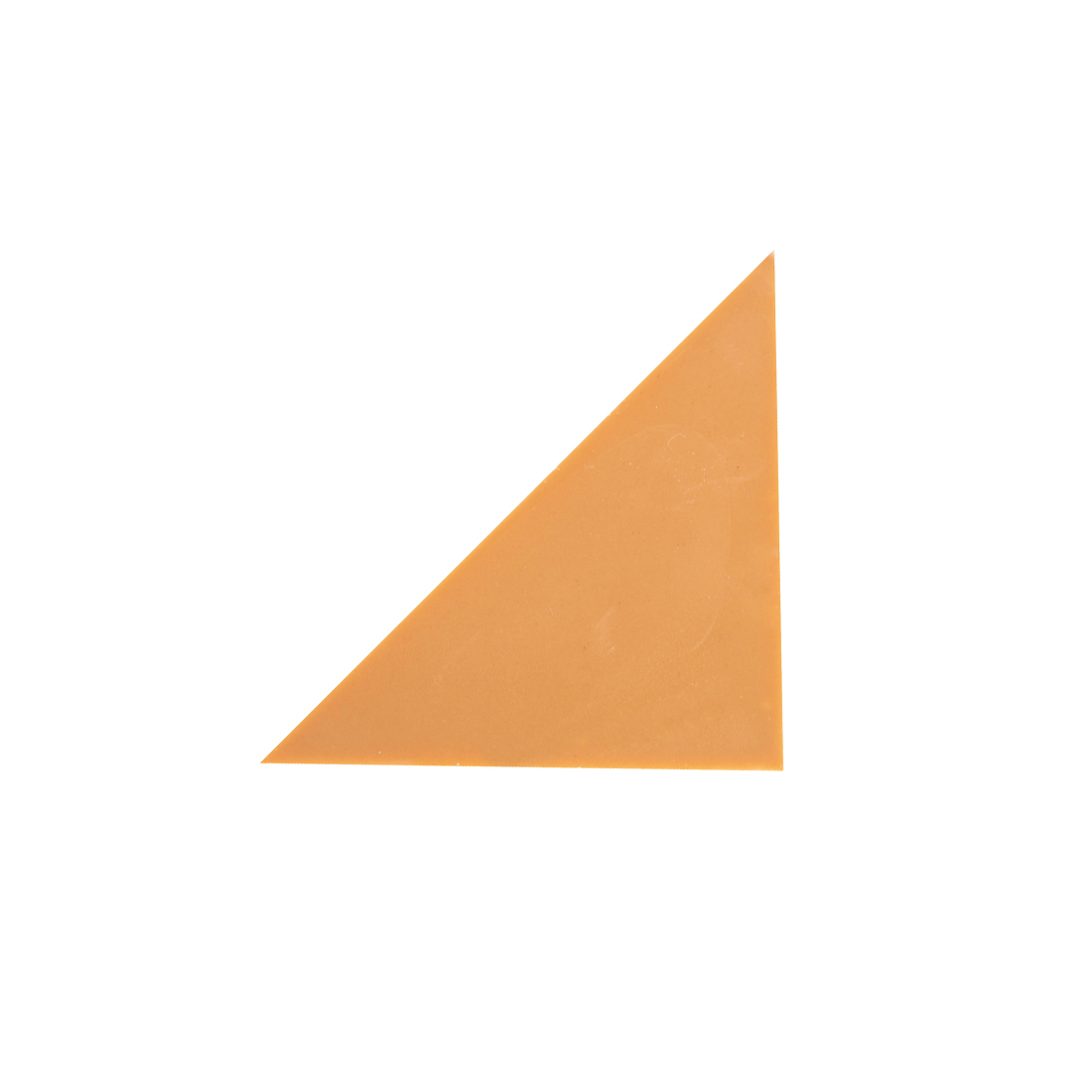 Triangular plate Caramel 4,5 cm · 240 unidades · Artipas