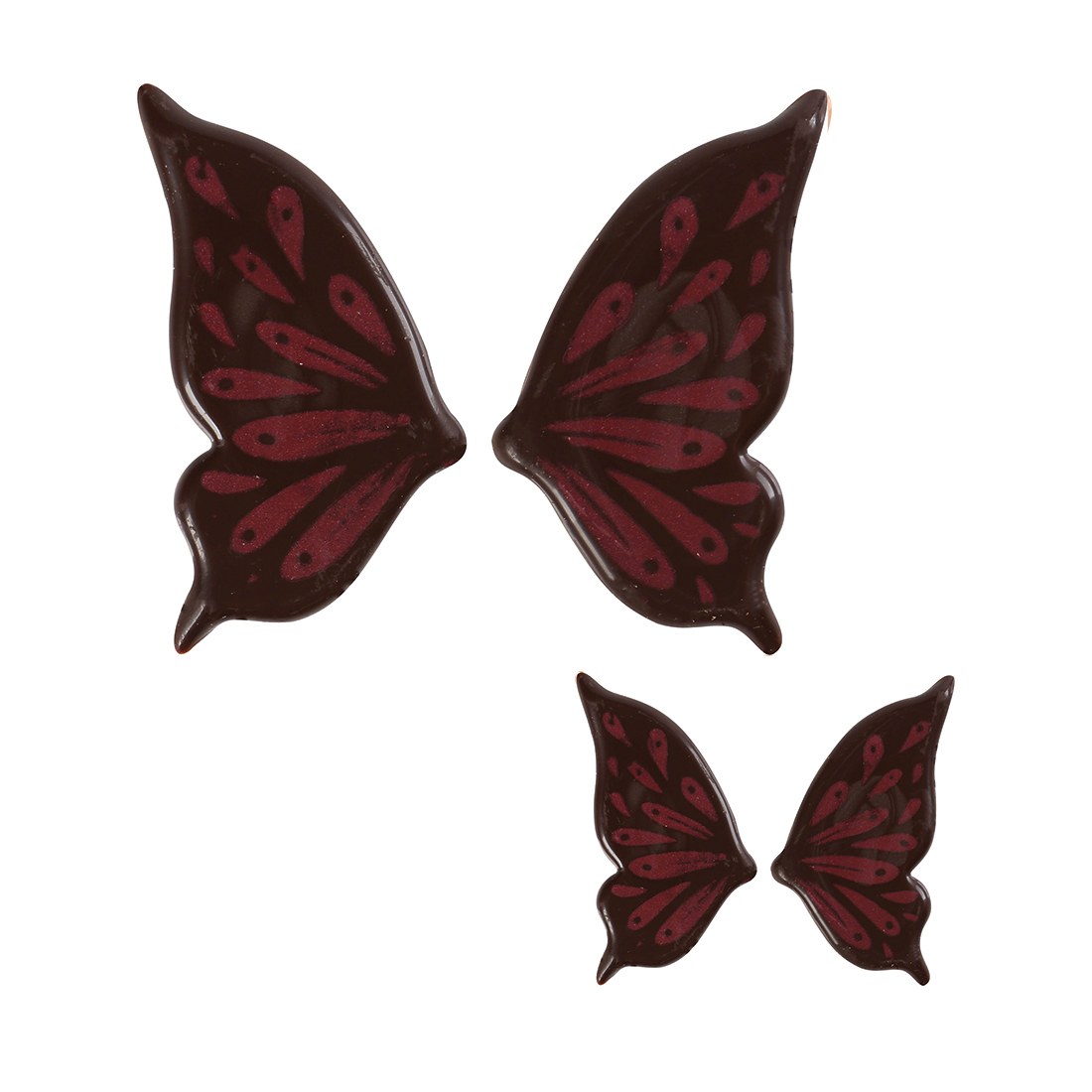 Set of Black Chocolate Butterflies · 84 unidades · Artipas