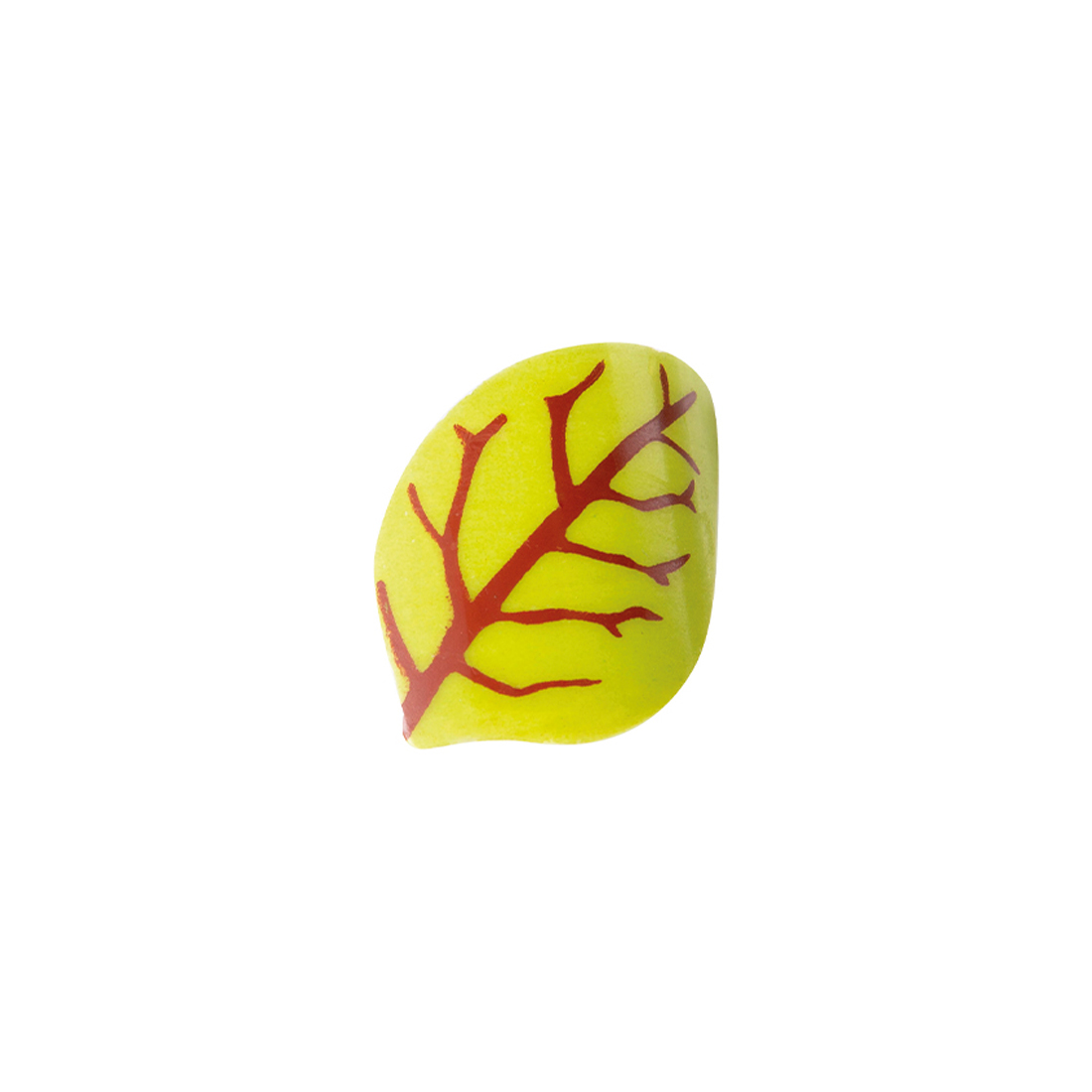 Leaf Green Chocolate White 2,5x3,5 cm · 180 unidades · Artipas