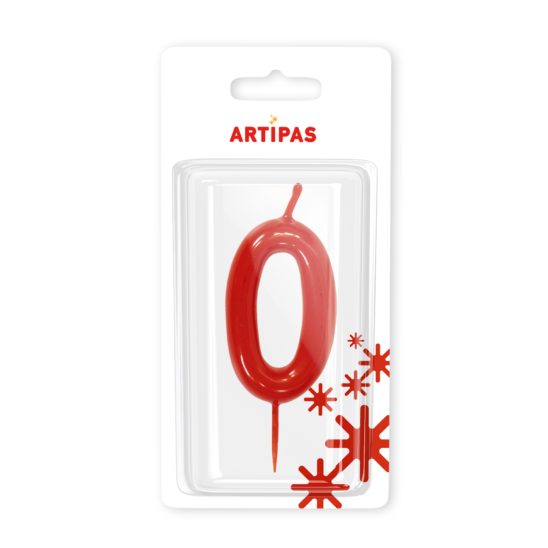 Velas Cónicas Grandes Blister Nº0 · Artipas