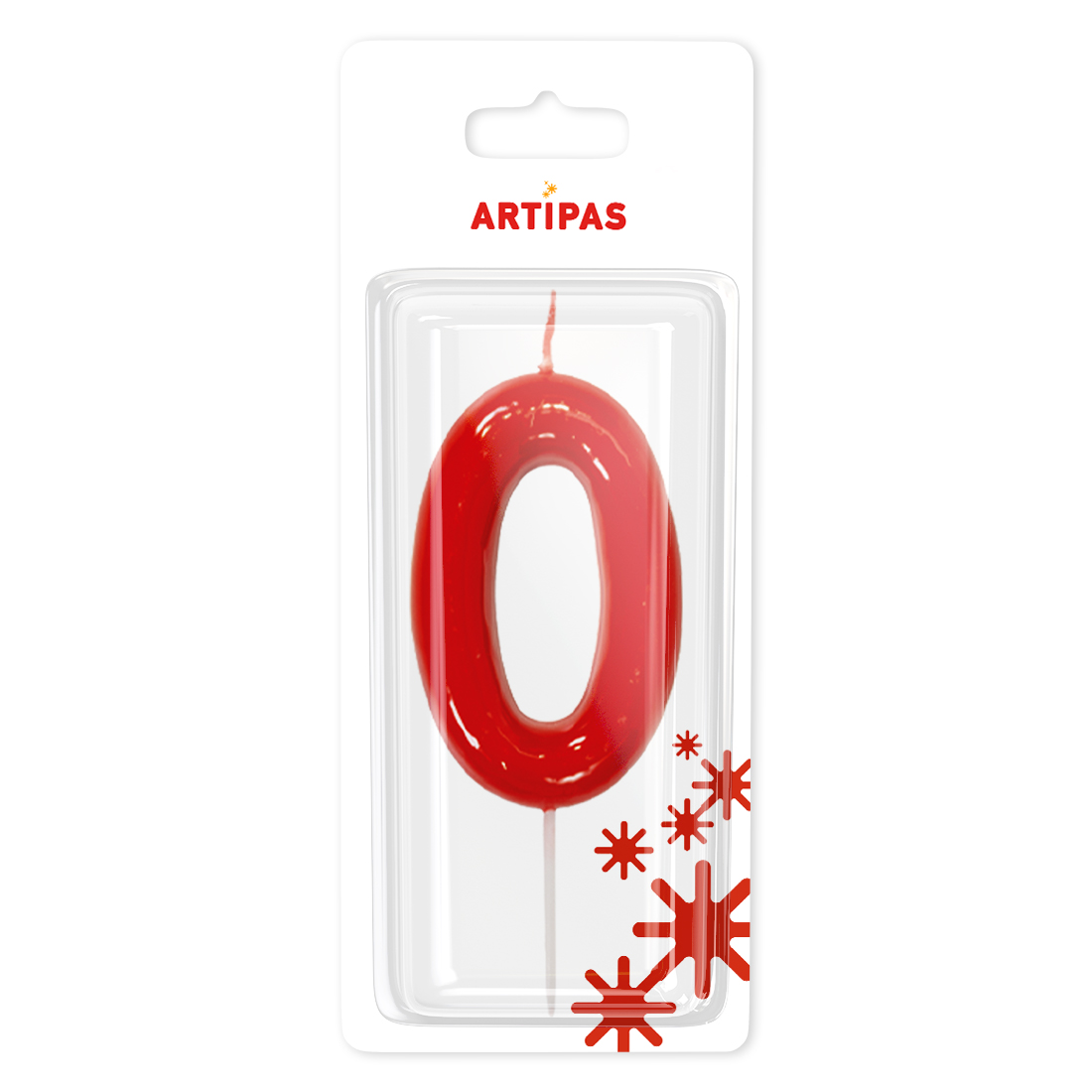 Velas Cónicas Gigantes Blister Nº0 · Artipas