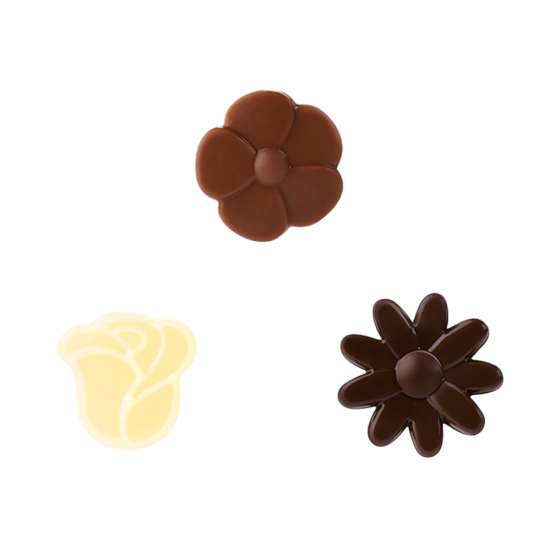 Mini Flores Clásico de Chocolate (216 u.) · 216 unidades · Artipas