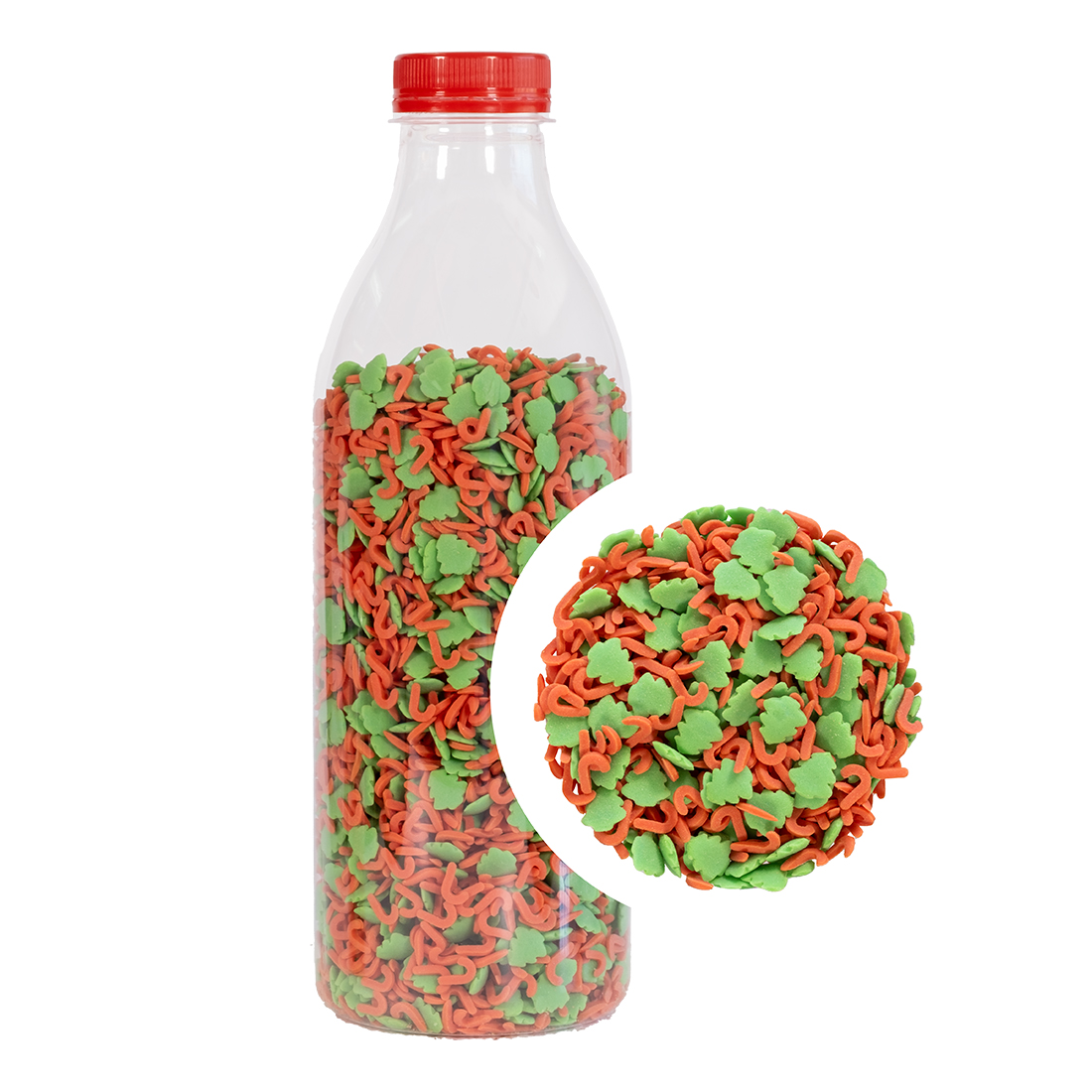Mix Navidad de Azúcar Pino y Bastón (500 g) · Artipas