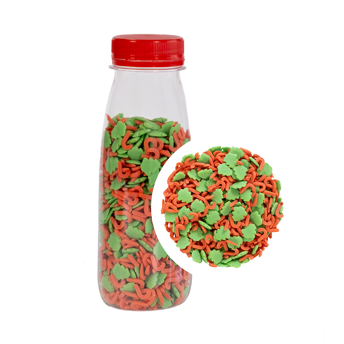 Mix Navidad de Azúcar Pino y Bastón (125 g) · Artipas