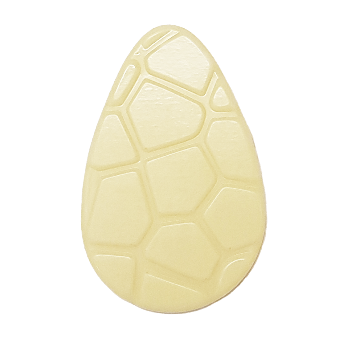 Huevo craquelado Chocolate blanco 70x40 mm (92 u.) · Artipas