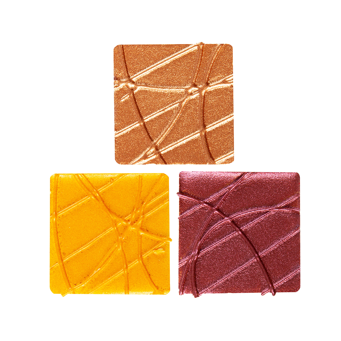 Placas grabadas Surtido de Chocolate Blanco 30x30 mm (490 u.) · Artipas
