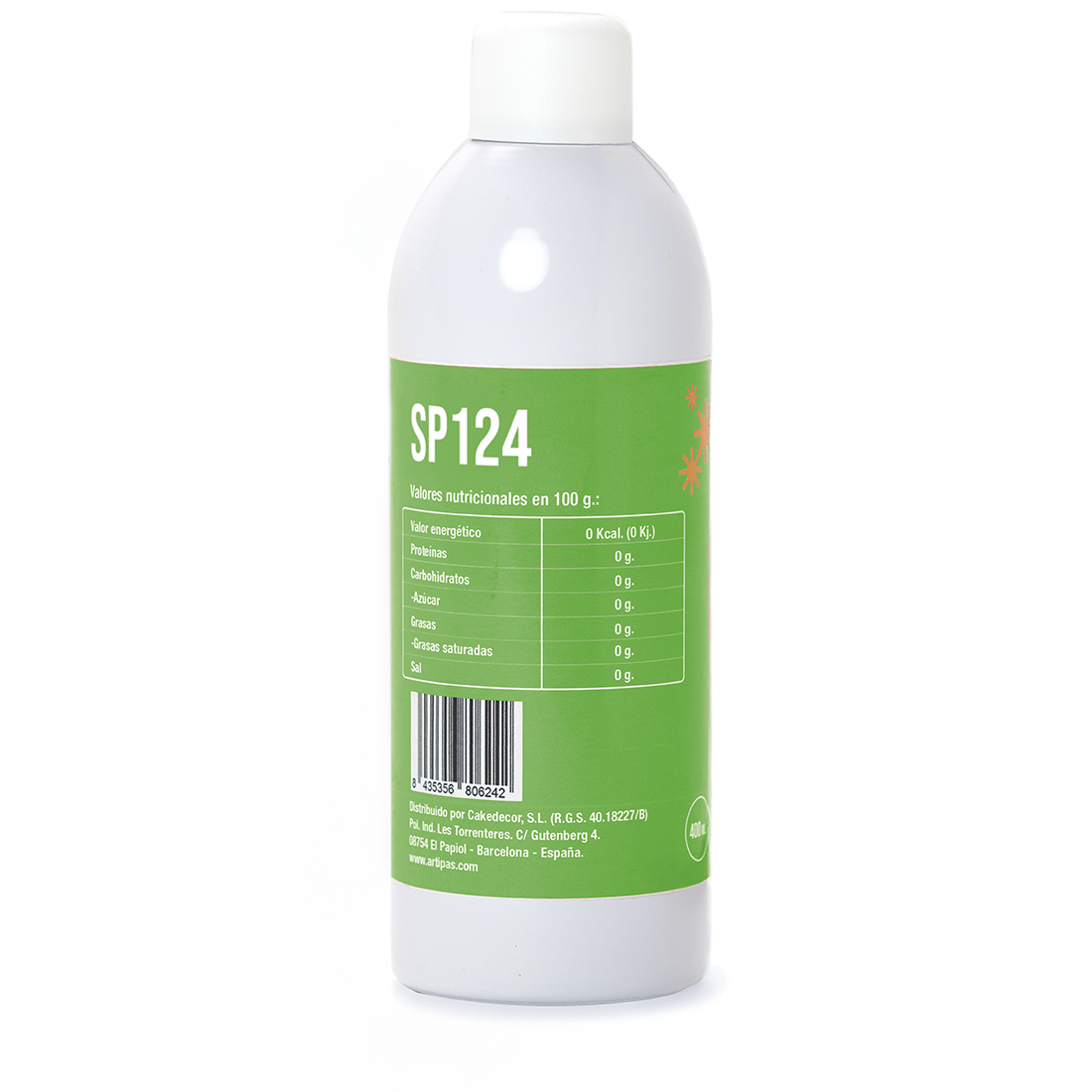 Colorante espray perlado verde - base alcohol (400 ml) · Artipas