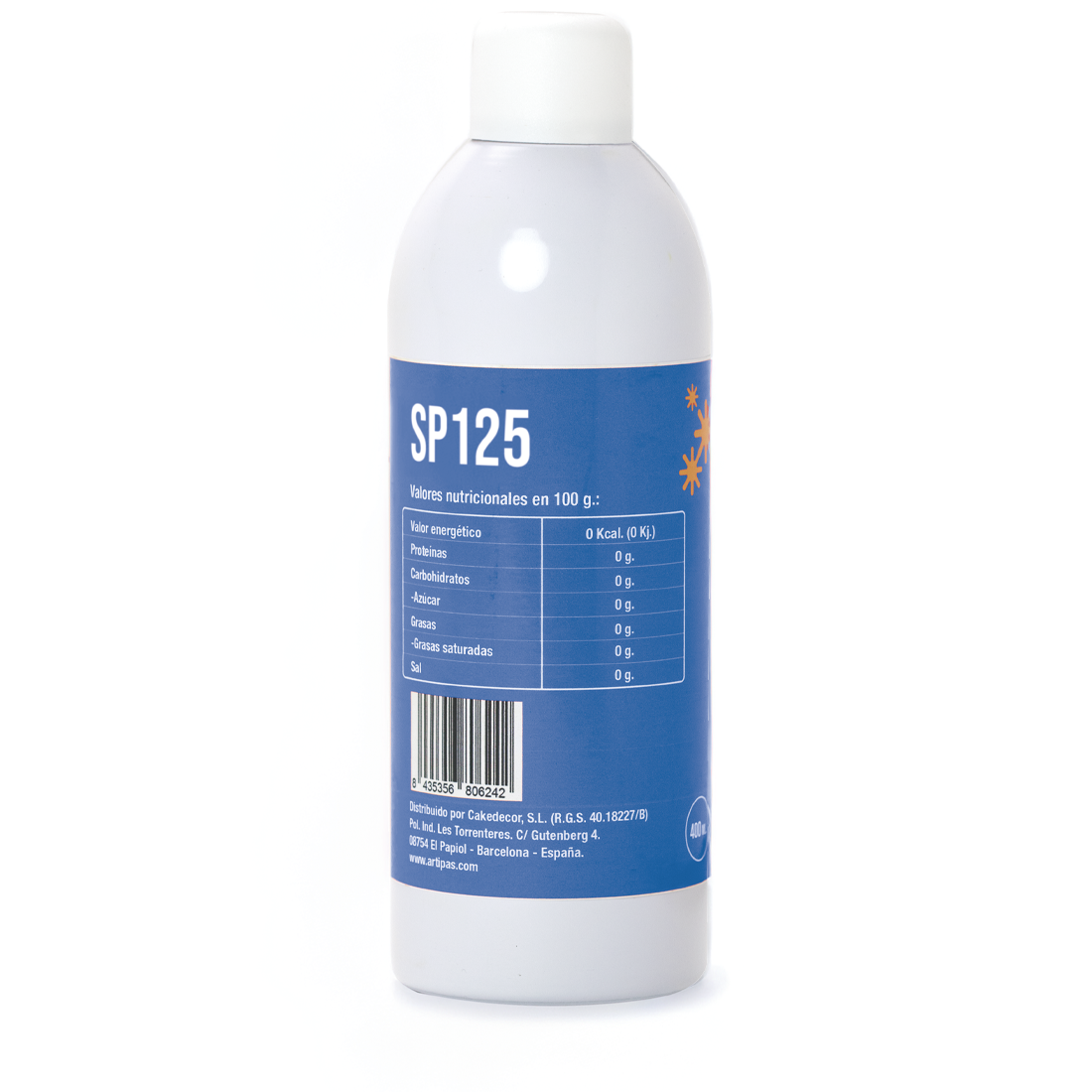 Colorante espray perlado azul - base alcohol (400 ml) · Artipas