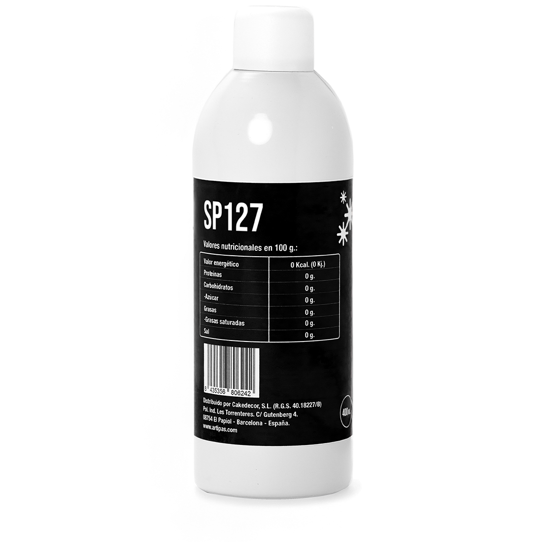 Colorante espray perlado negro - base alcohol (400 ml) · Artipas