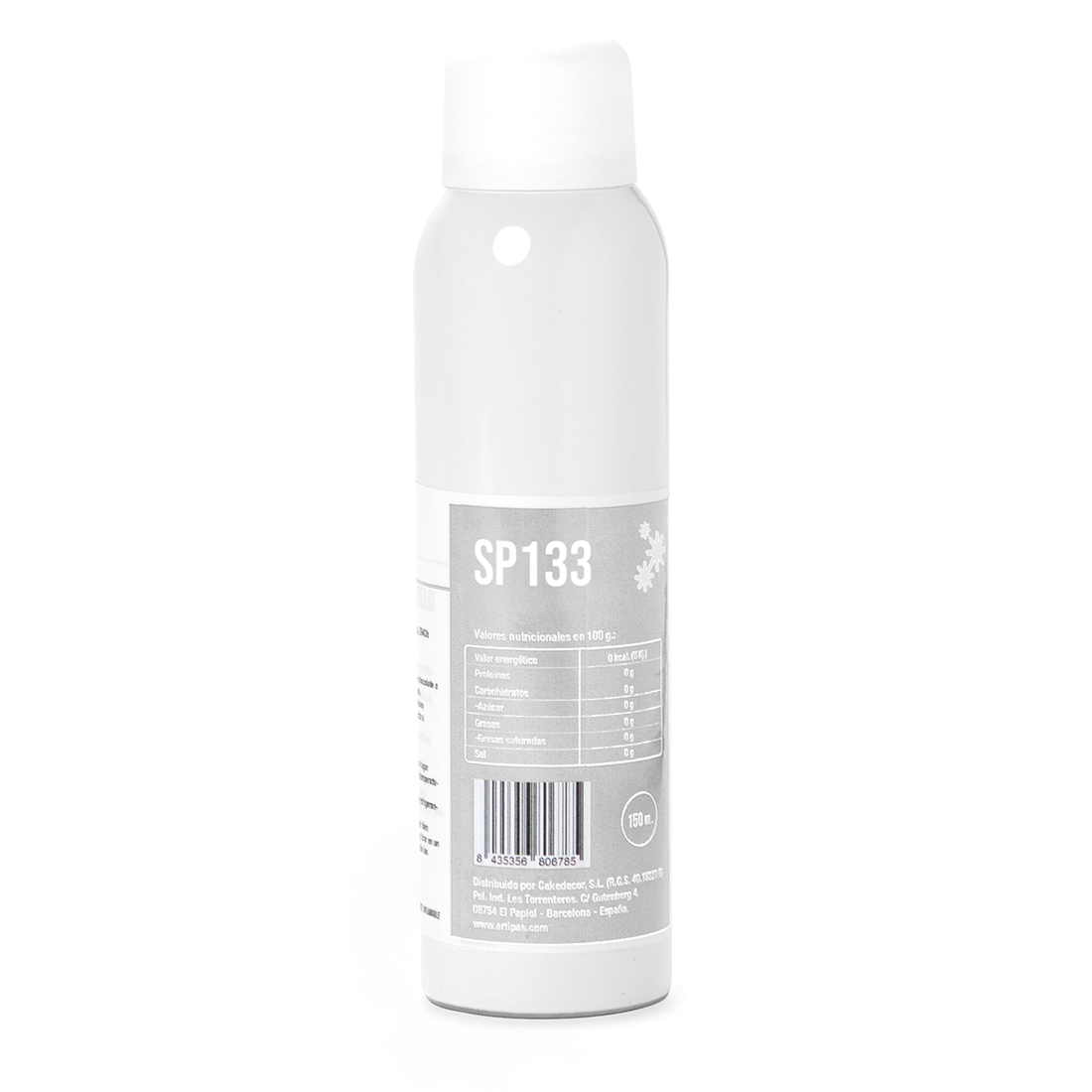 Colorante espray metalizado plata - base aceite (150 ml) · Artipas