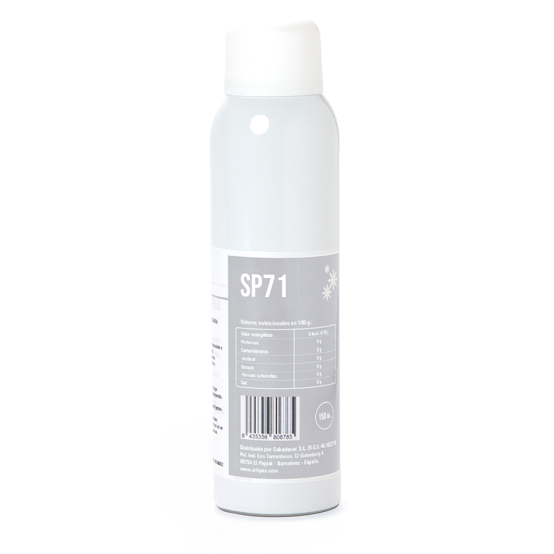 Colorante espray mate efecto seda blanco - base alcohol (150 ml) · Artipas