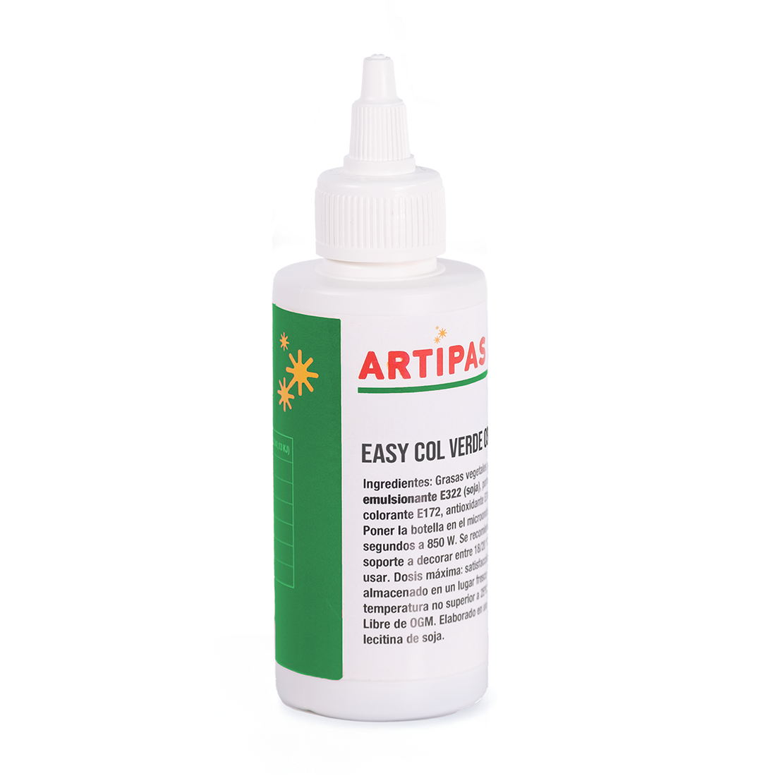 Colorante en pasta concentrado verde oscuro - base aceite (25 ml) · Artipas