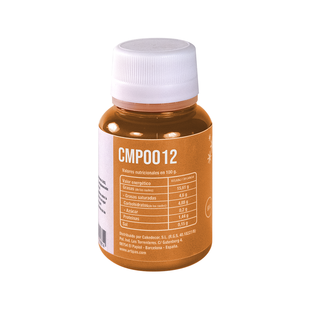 Pintura glamour efecto metalizado/perlado bronce (60 ml) · Artipas