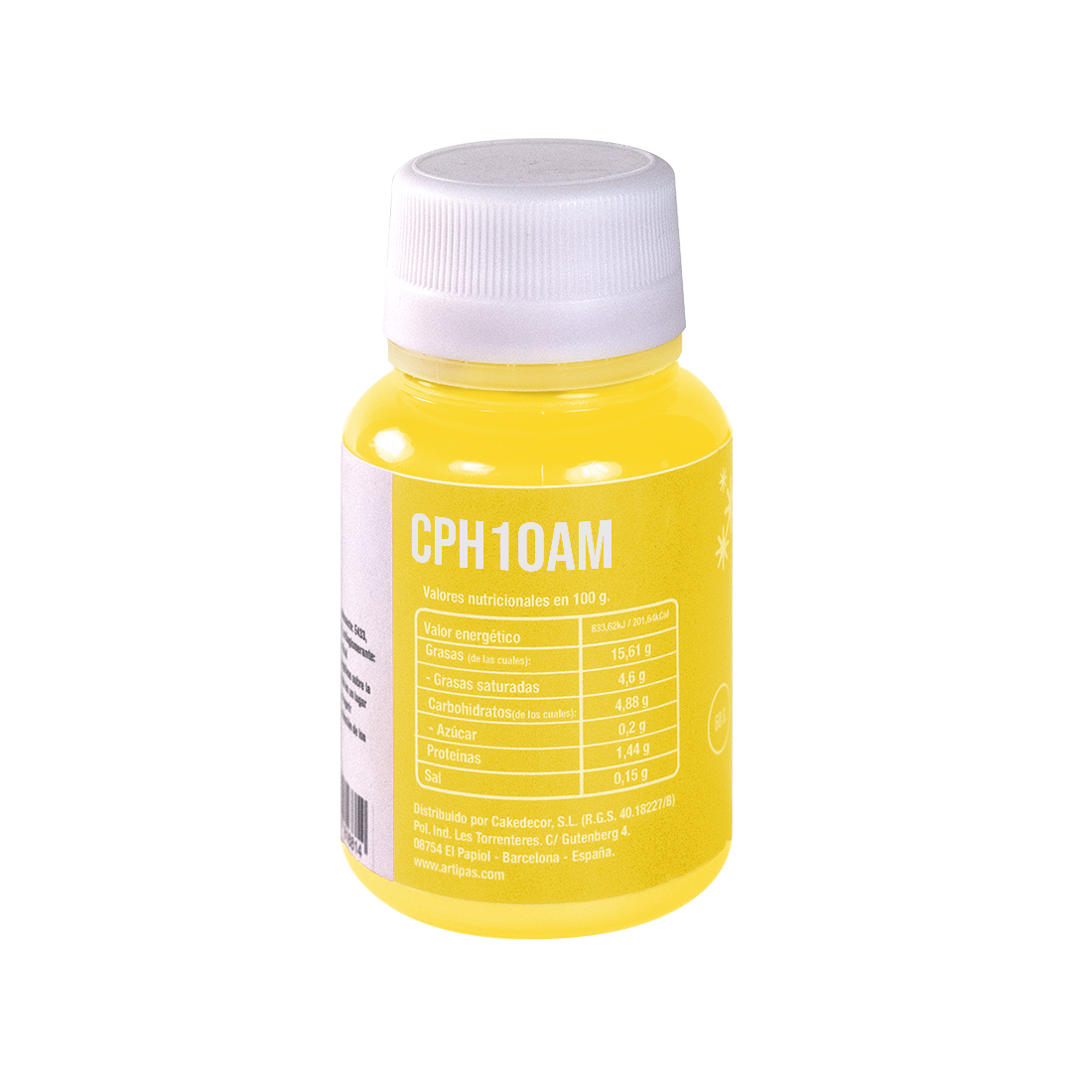 Colorante en polvo hidrosoluble amarillo (10 g) · Artipas