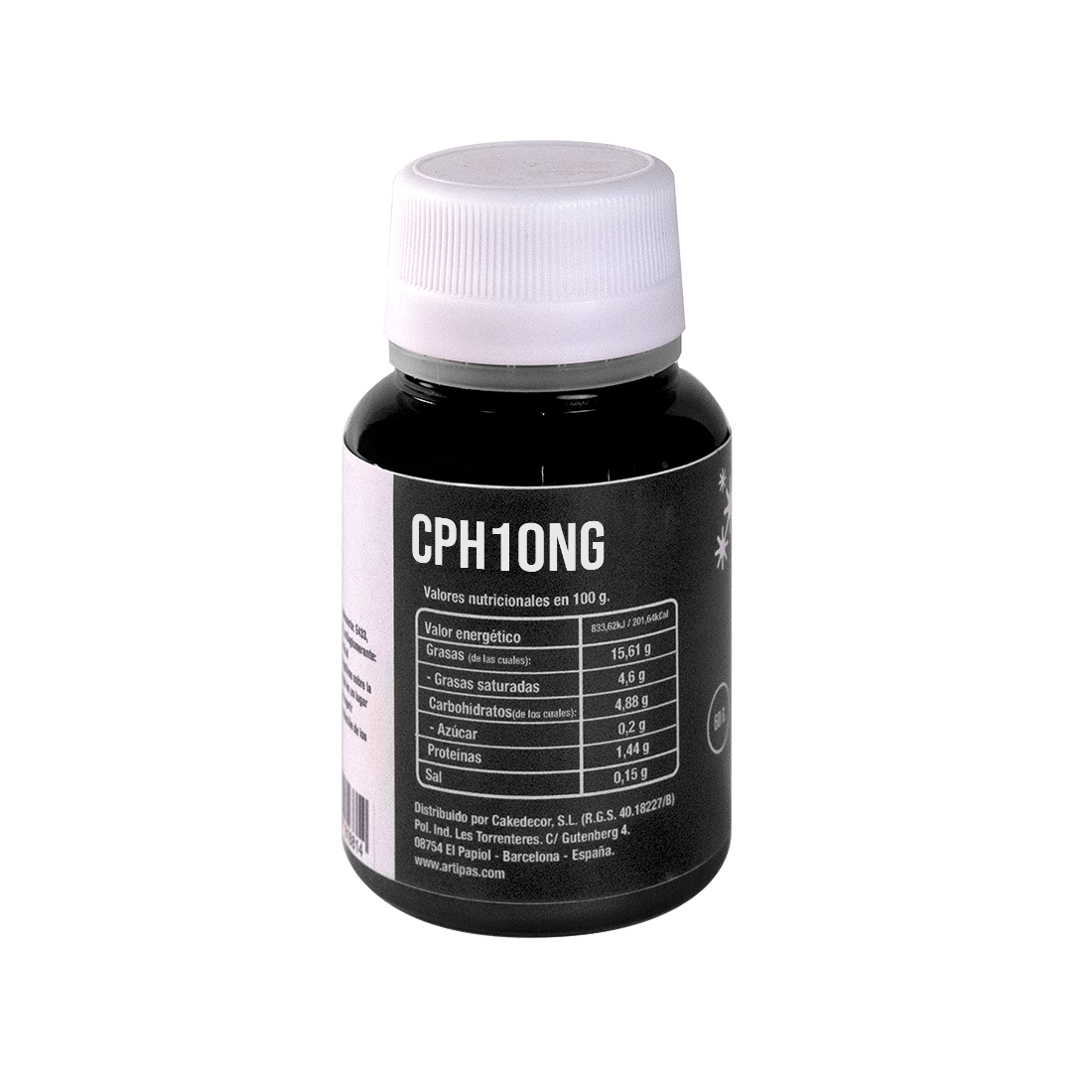 Colorante en polvo hidrosoluble negro (10 g) · Artipas
