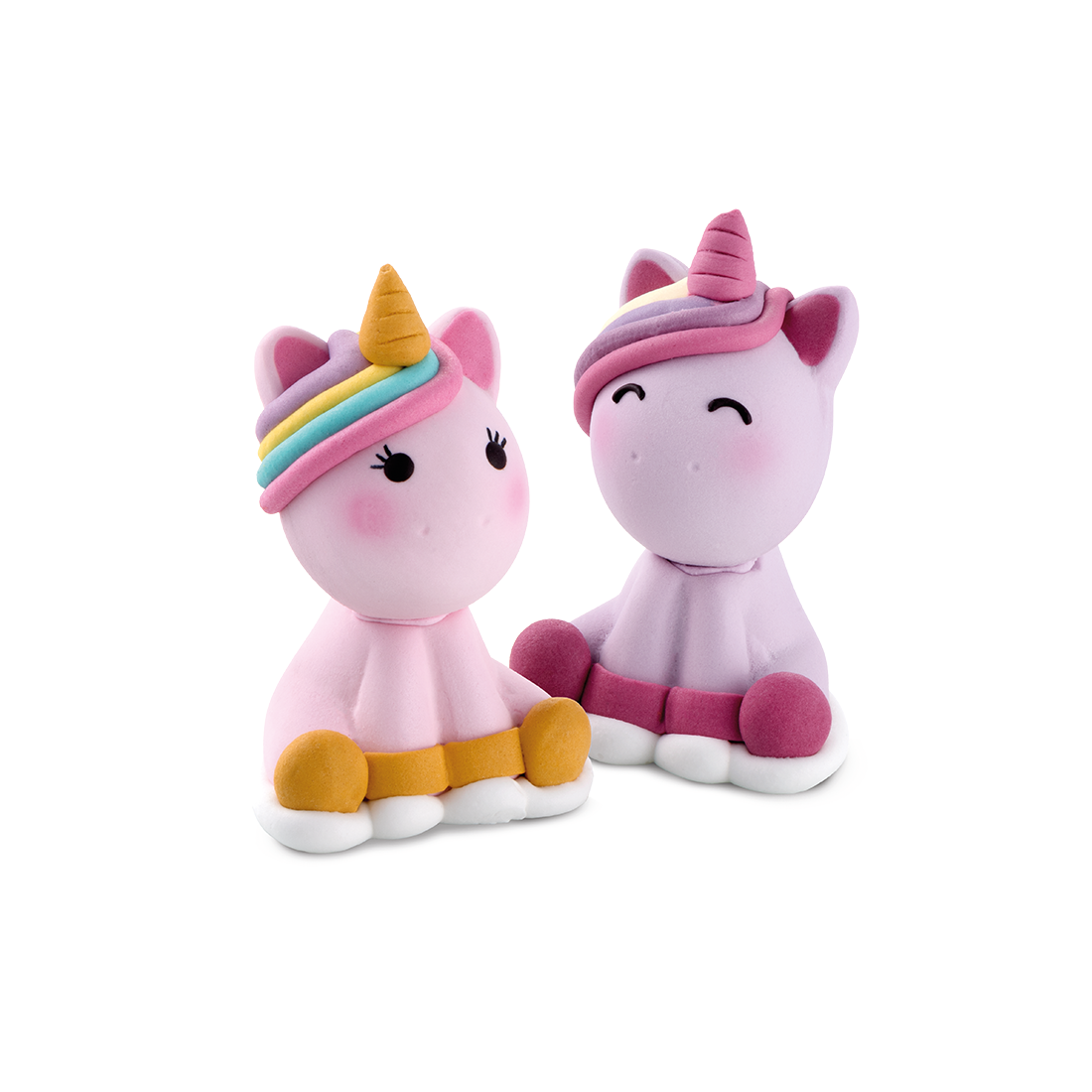 Surtido de unicornios de azúcar h70mm (30 u.) · 30 unidades · Artipas