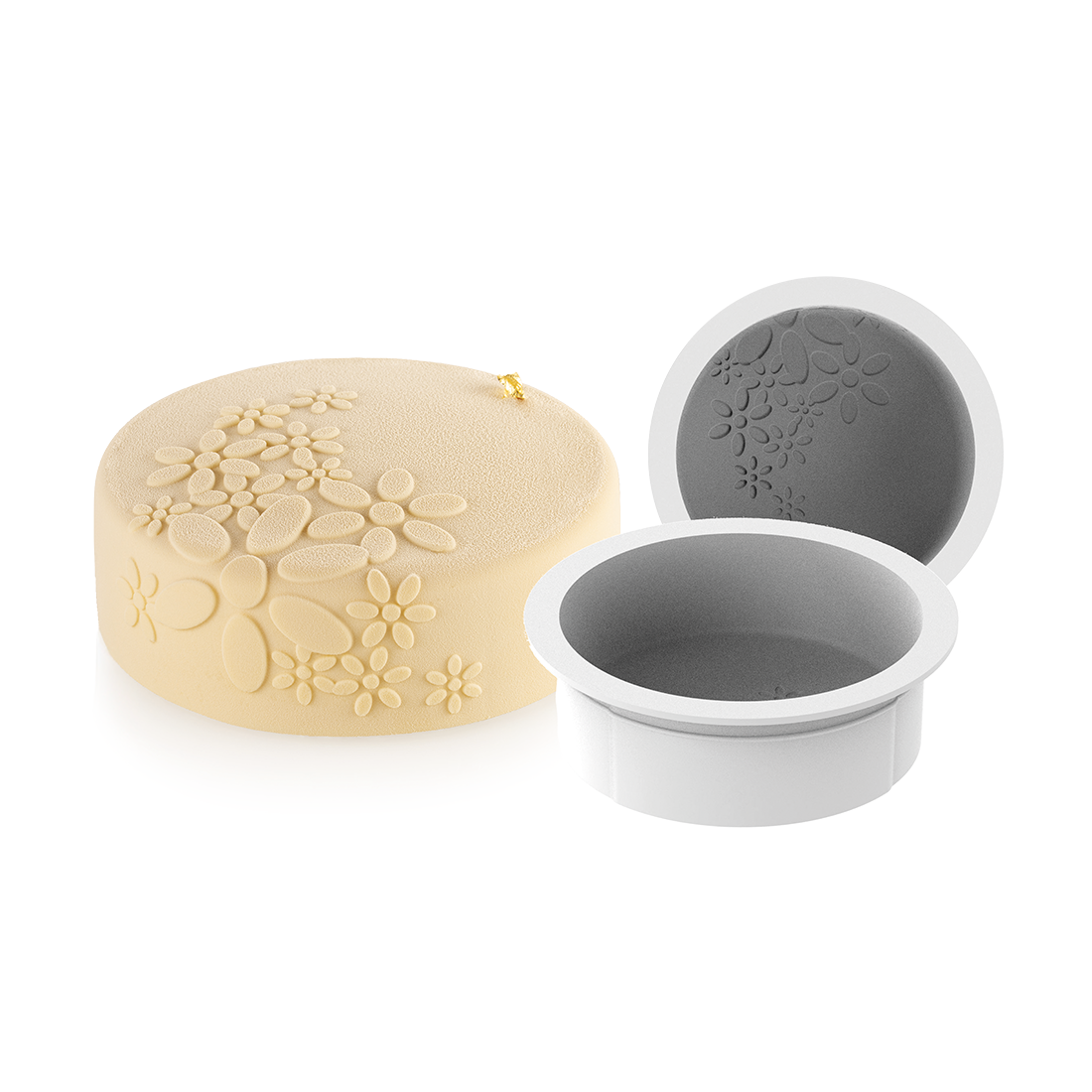 Molde Antea de silicona Ø160 h60 mm 1100 ml (1 u.) · Artipas