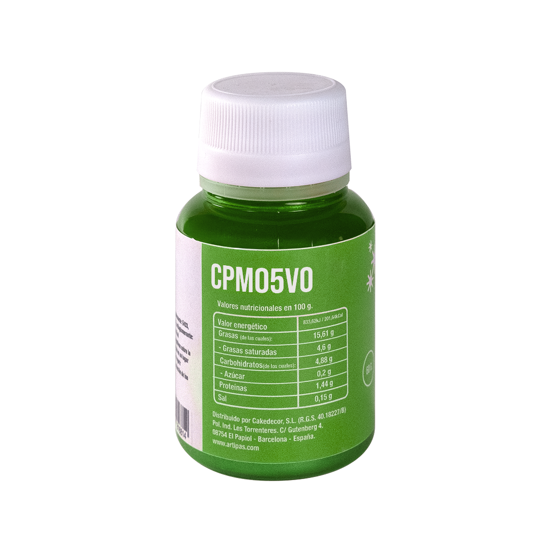 Colorante en polvo metalizado verde oscuro (5 g) · Artipas