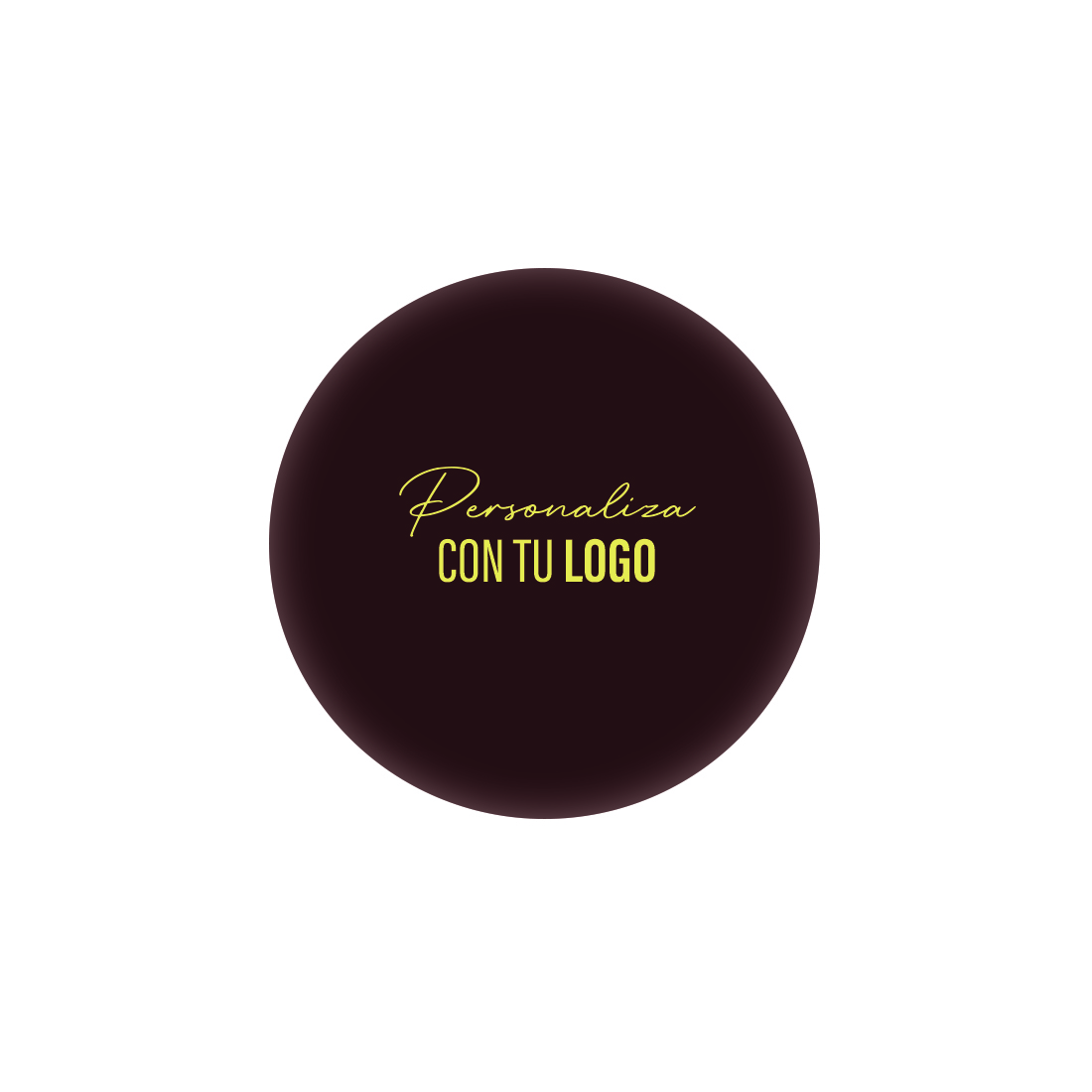 Placa personalizada de chocolate circular ø40 mm (240 u.) · Artipas