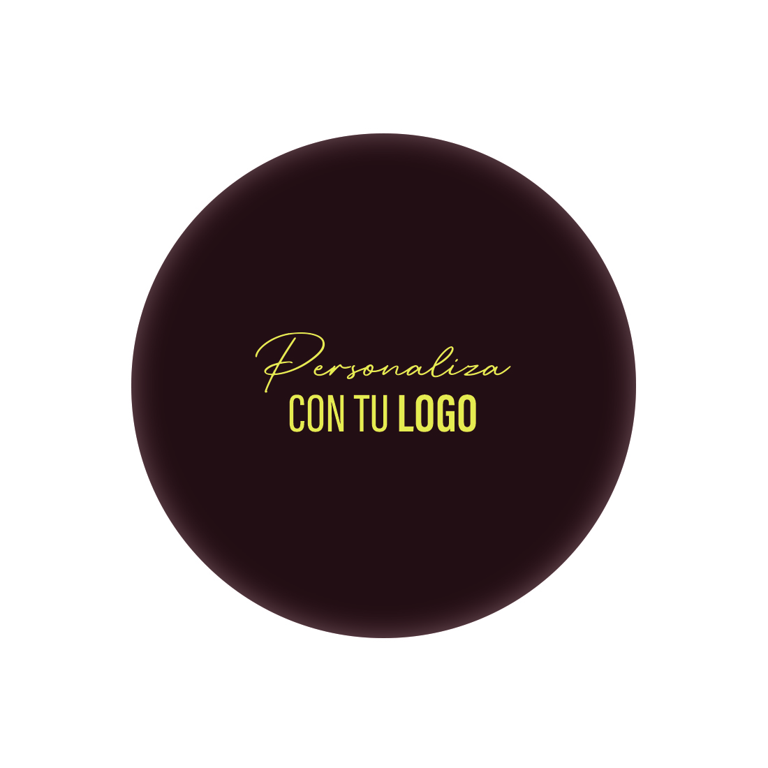 Placa personalizada de chocolate circular ø60 mm (240 u.) · Artipas