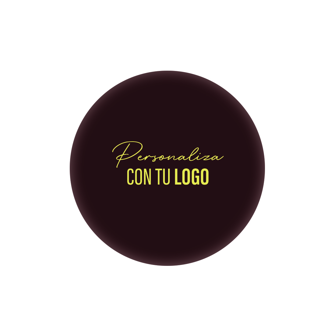 Placa personalizada de chocolate circular ø50 mm (240 u.) · Artipas