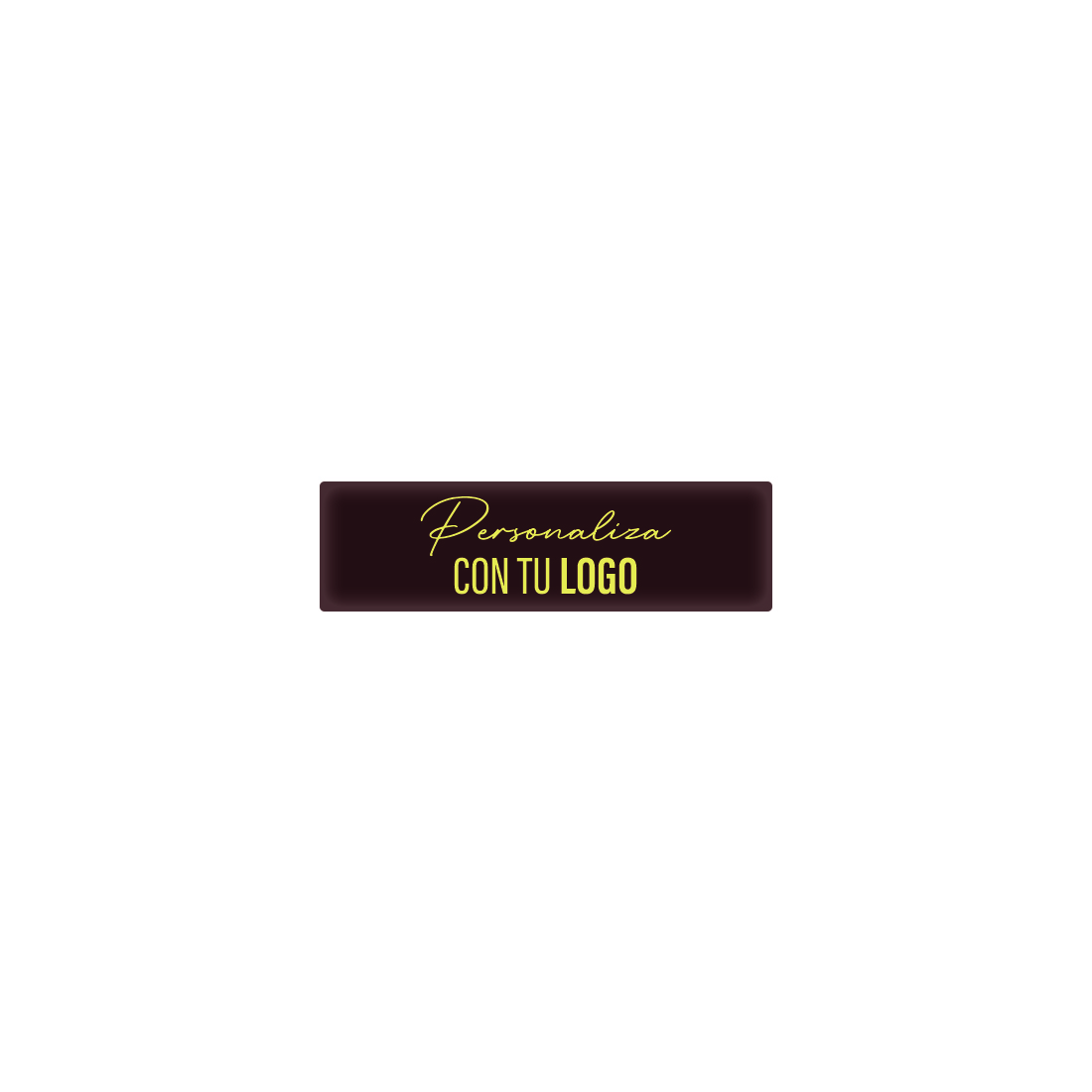 Placa personalizada de chocolate rectangular 50x15 mm (576 u.) · Artipas