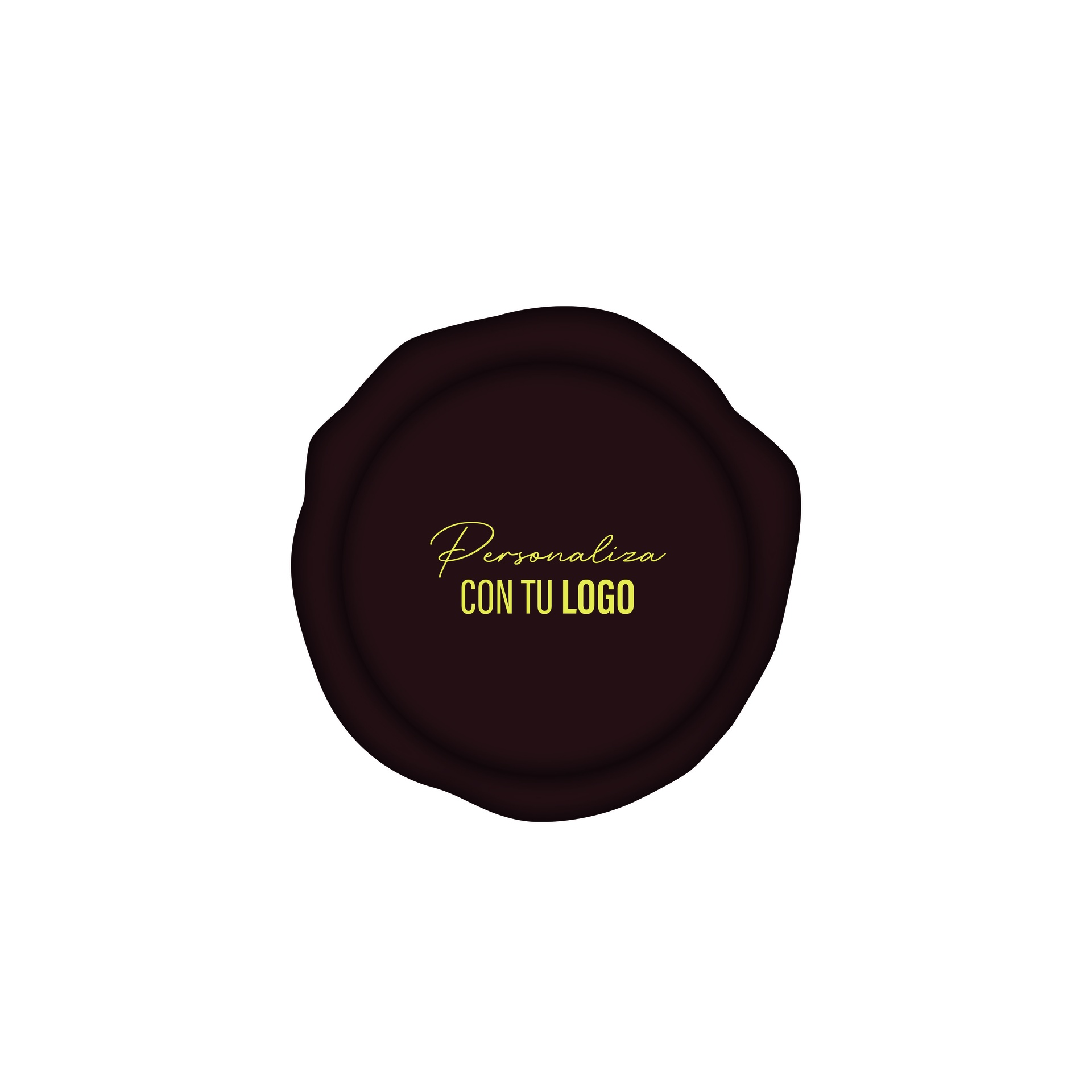 Placa personalizada de chocolate ø30 mm (240 u.) · Artipas