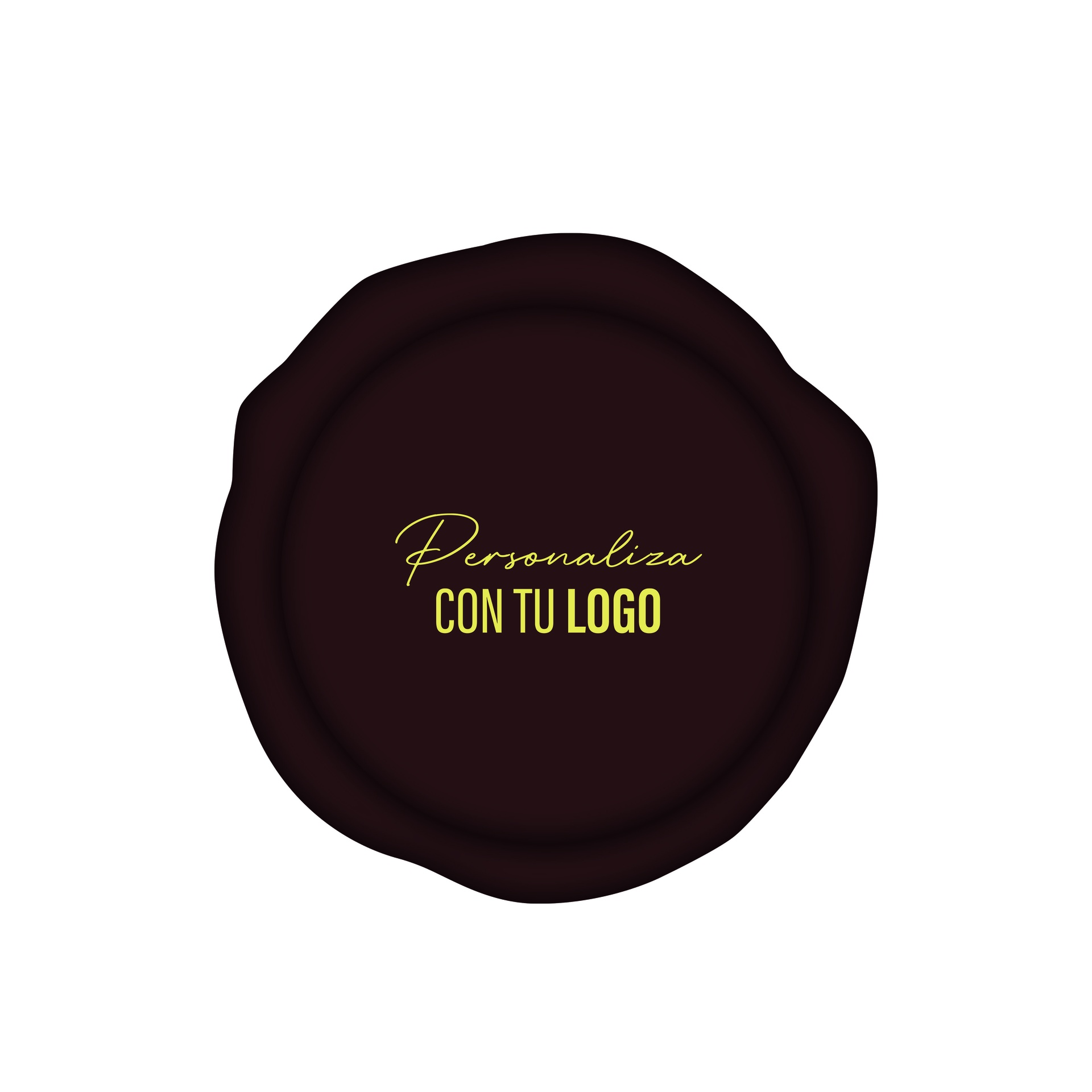 Placa personalizada de chocolate ø45 mm (240 u.) · Artipas