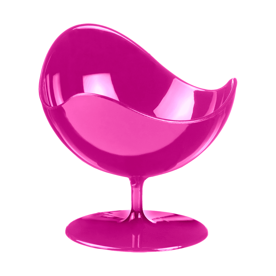 Sillón esfera malva de poliestireno ø70 h70 mm (2 u.) · Artipas