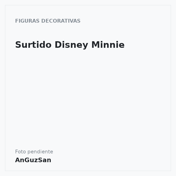 Surtido Disney Minnie · Dekora