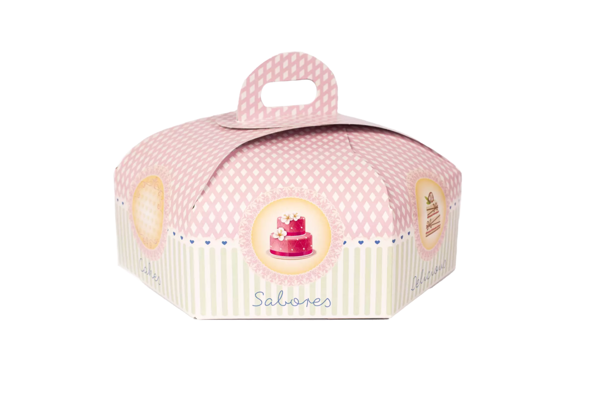 Caja Cuadrada Ágata Nº 23 · 240 x 240 x 100 mm · 50 unidades · Vifra