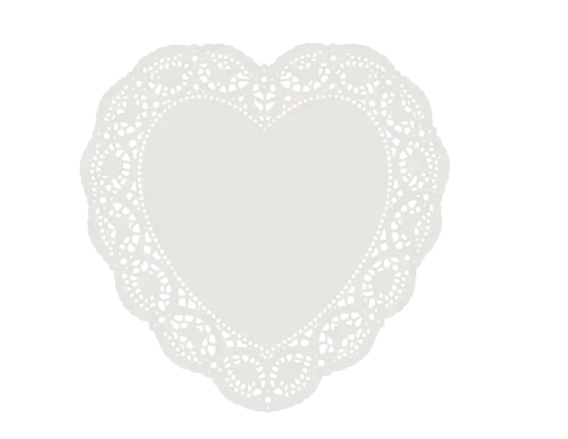 Corazón calado Litos Nº 10 · 100 x 100 mm · 100 unidades · Vifra