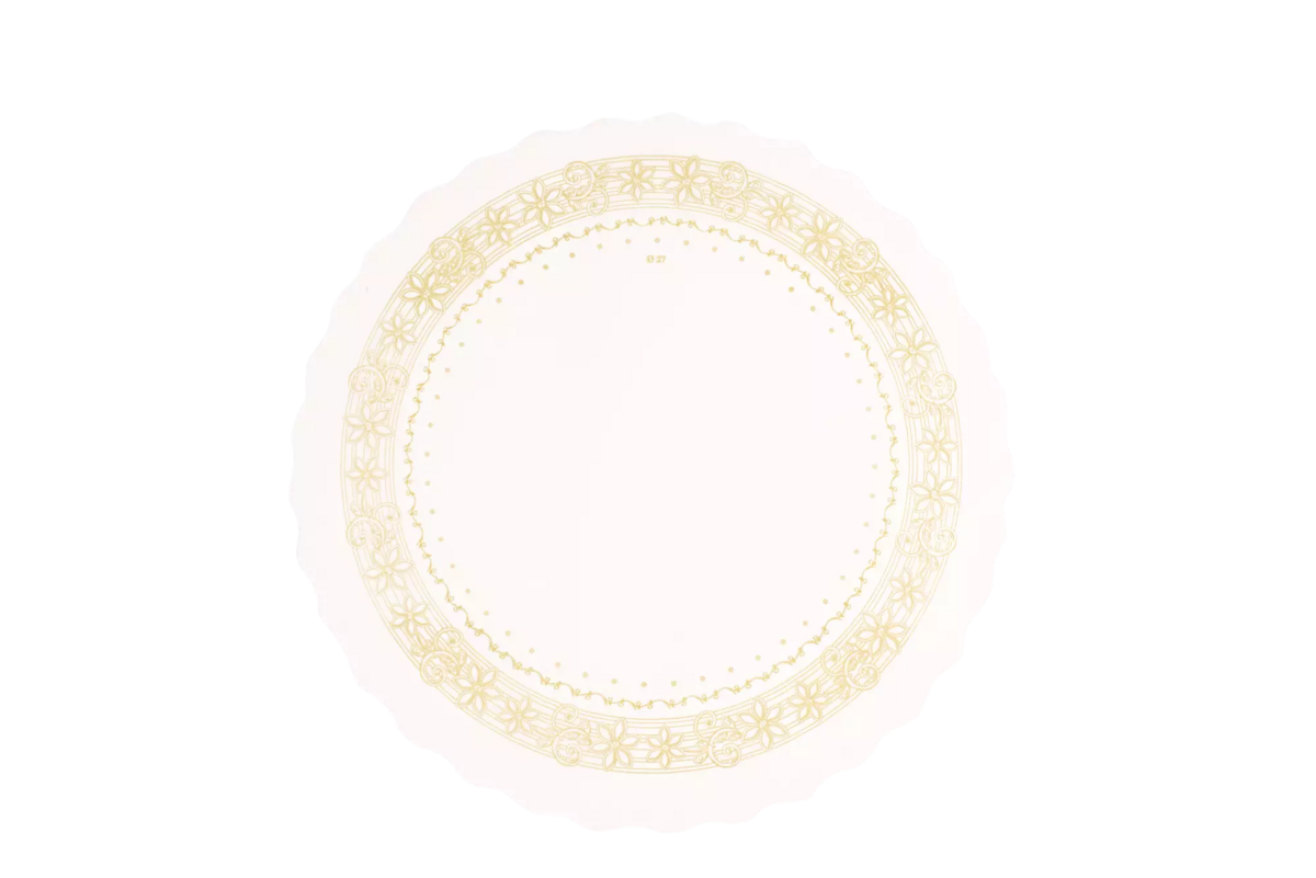 Rodal cera vegetal Marrón Nº 21 · 210 mm Ø · 100 unidades · Vifra