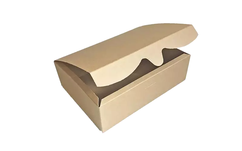 Patatas fritas folding antigrasa Nº P-124 · 80 x 53 x 124 mm · 1000 unidades · Vifra