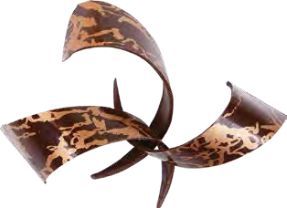 Rizo Oriental Chocolate Negro 90 mm. (69 u.) · 69 unidades · Artipas