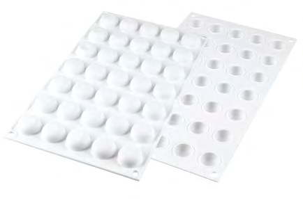 Molde de Silicona Micro Stone Ø 26 Alto 12 mm. 5 ml. 35 Pcs (1 u.) · Artipas