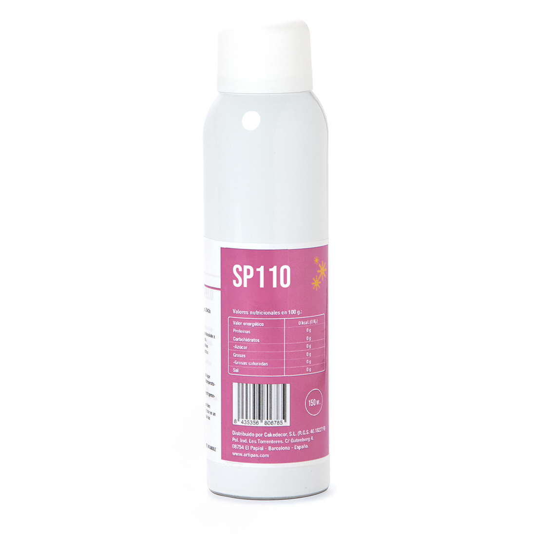 Colorante espray perlado rosa - base alcohol (150 ml) · Artipas