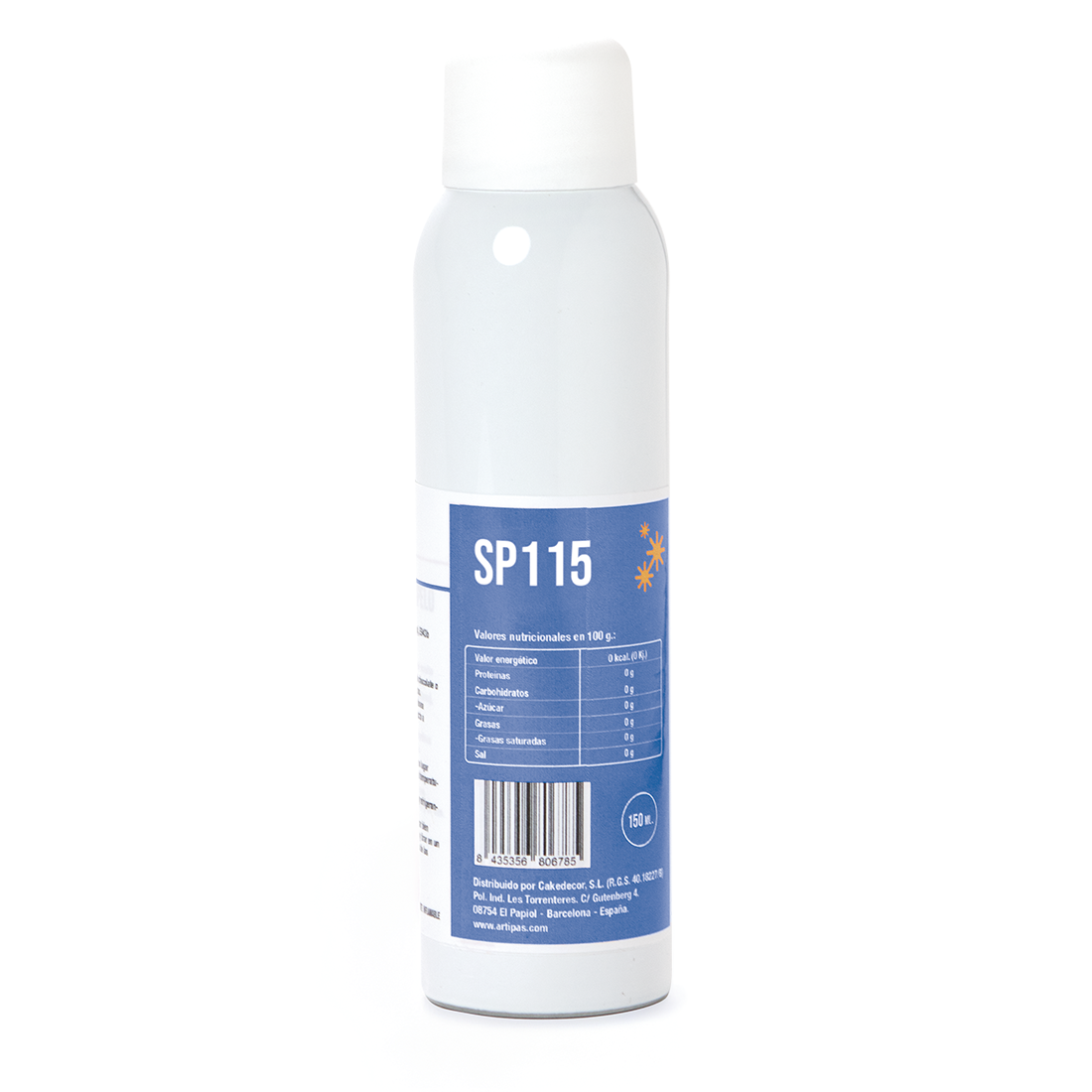 Colorante espray perlado azul - base alcohol (150 ml) · Artipas