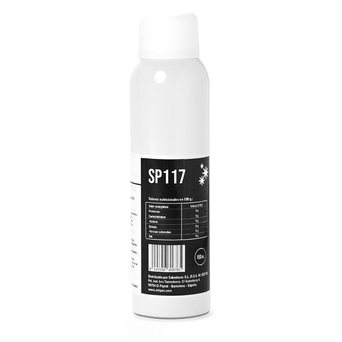 Colorante espray perlado negro - base alcohol (150 ml) · Artipas